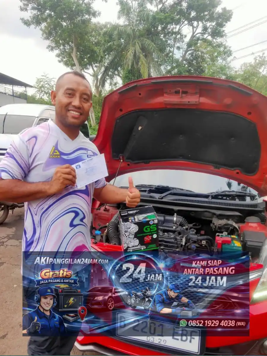 Galeri pemasangan aki baru